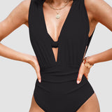 Maya – Corrigerende Badpak met V-hals