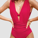 Maya – Corrigerende Badpak met V-hals