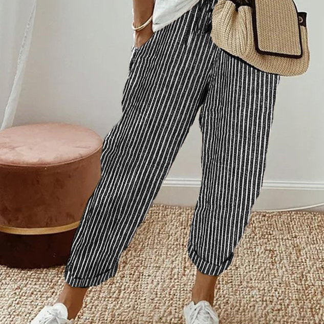 Lette linnebrokke bukser med stil