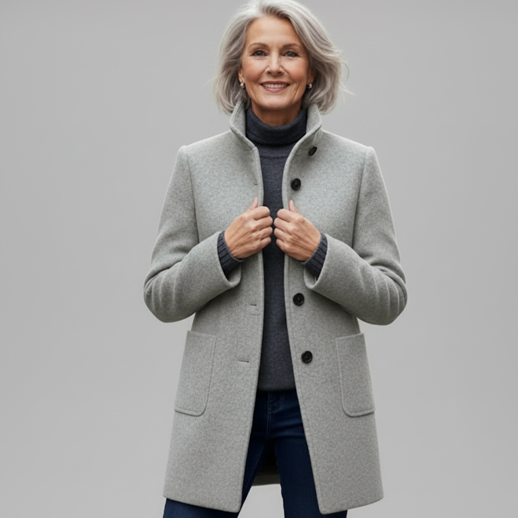 Helvetia | Elegant frakke i uld