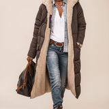 Johna – Luksuriøs vendbar sherpa-frakke