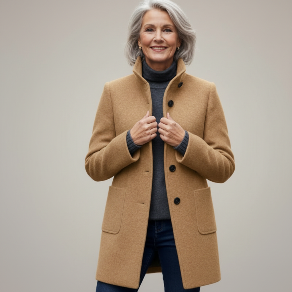 Helvetia | Elegant frakke i uld