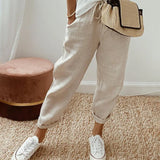 Lette linnebrokke bukser med stil