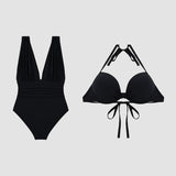 Maya – Corrigerende Badpak met V-hals