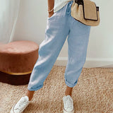 Lette linnebrokke bukser med stil
