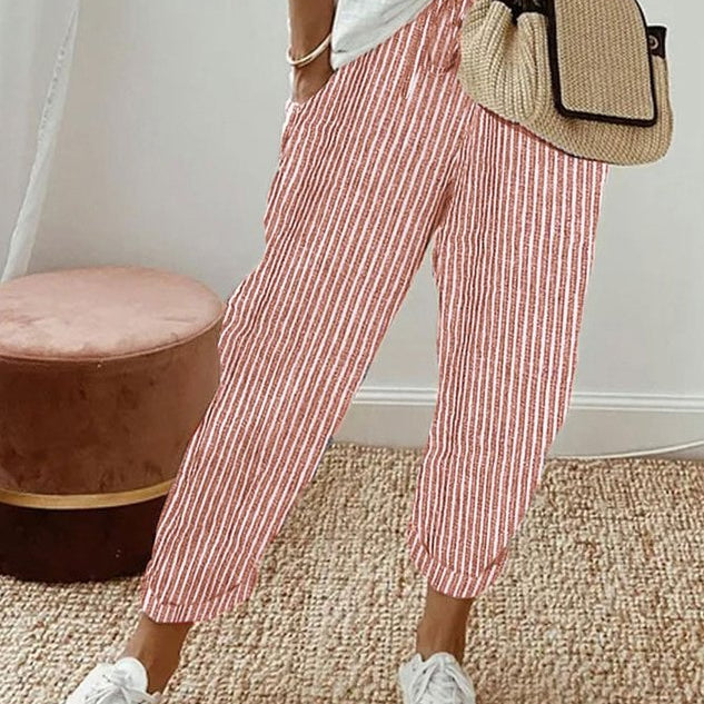 Lette linnebrokke bukser med stil