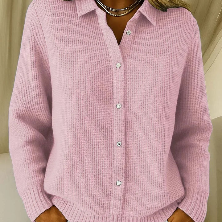 Macline | Klassisk strikket cardigan med knapper