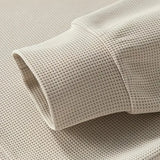 Aldous – Langærmet skjorte med vaffelmønster