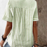 Klassisk Stribet Bluse