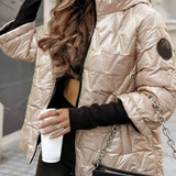 Tess - Behagelig quiltet dunjakke med hætte