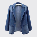 Erika | Stilfuld Denimblazer Til Kvinder
