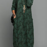 Cassie | Afslappet vinterkjole med rund hals