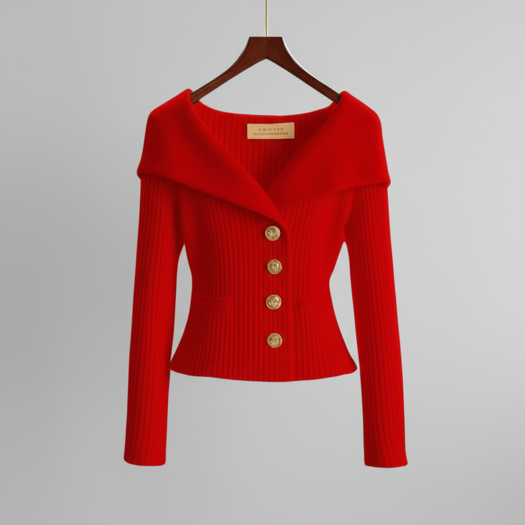 Annika - LUKSURIØS STRIKKEDRESS