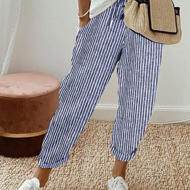 Lette linnebrokke bukser med stil