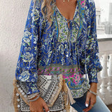 Sommerblomst Hud bluse