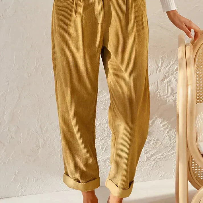 Philipa - Højtaljede Bukser