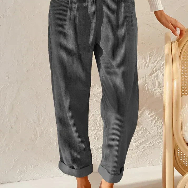 Philipa - Højtaljede Bukser