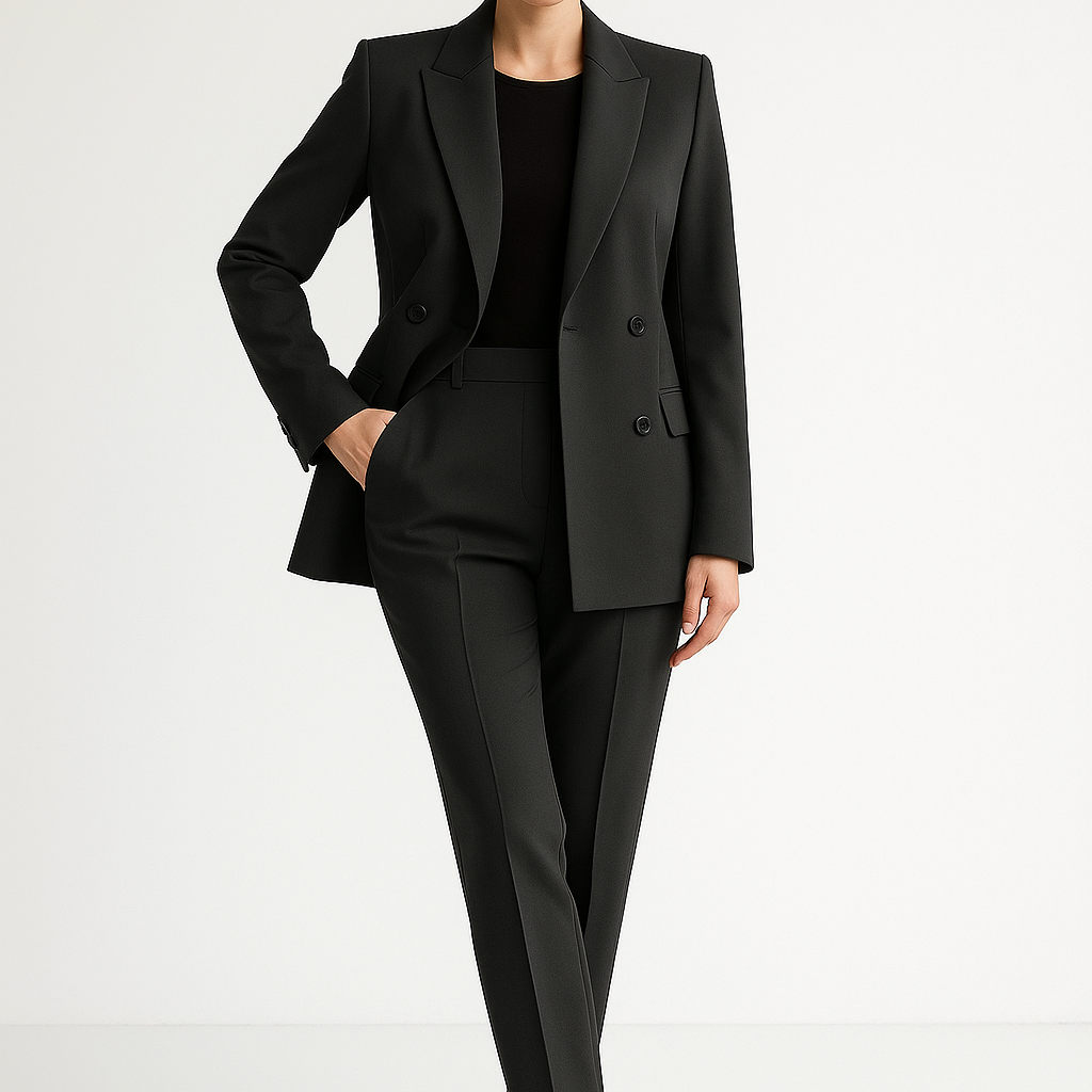 Sławomira – Elegant damedragt med taljeret snit