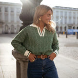 Jane | V-hals trøje