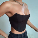 Sensuel bustier med bare skuldre