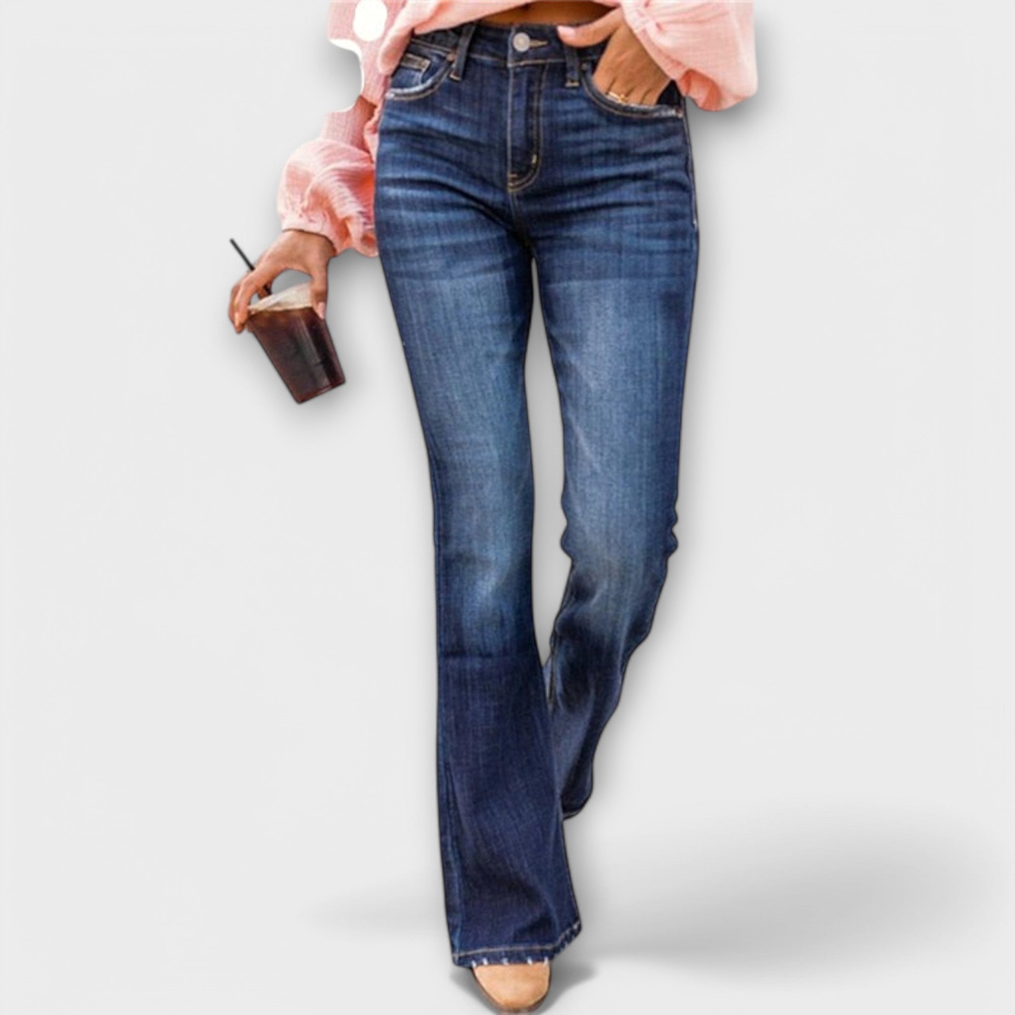 Mila - Komfortable strækbukser til hverdag