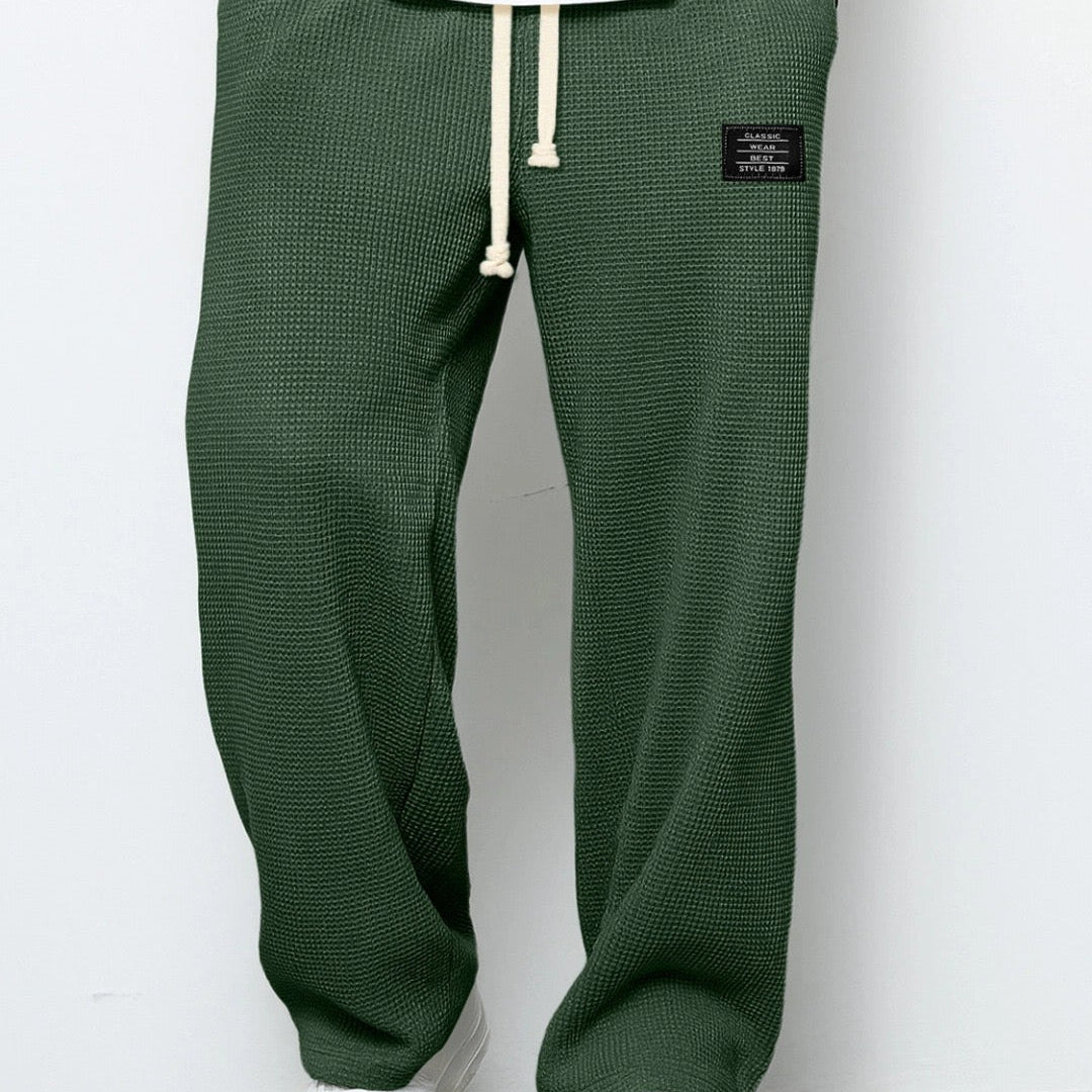 Samuel | Brede bukser med justerbar talj