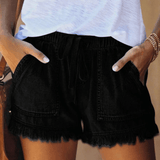 Solveig | Højtliv Jeansshorts