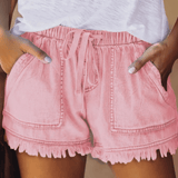 Solveig | Højtliv Jeansshorts