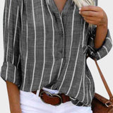 Rosa | Stribet skjorte