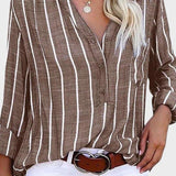 Rosa | Stribet skjorte