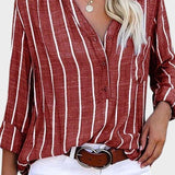 Rosa | Stribet skjorte