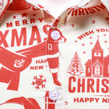 Mænds julestrøje i beige med sjovt vintage design og lange ærmer