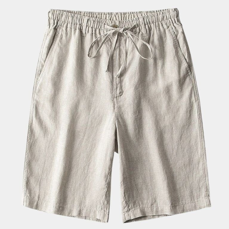 Mikke | Grå Hørshorts Mariner