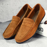 Paolo – Loafers i ruskind