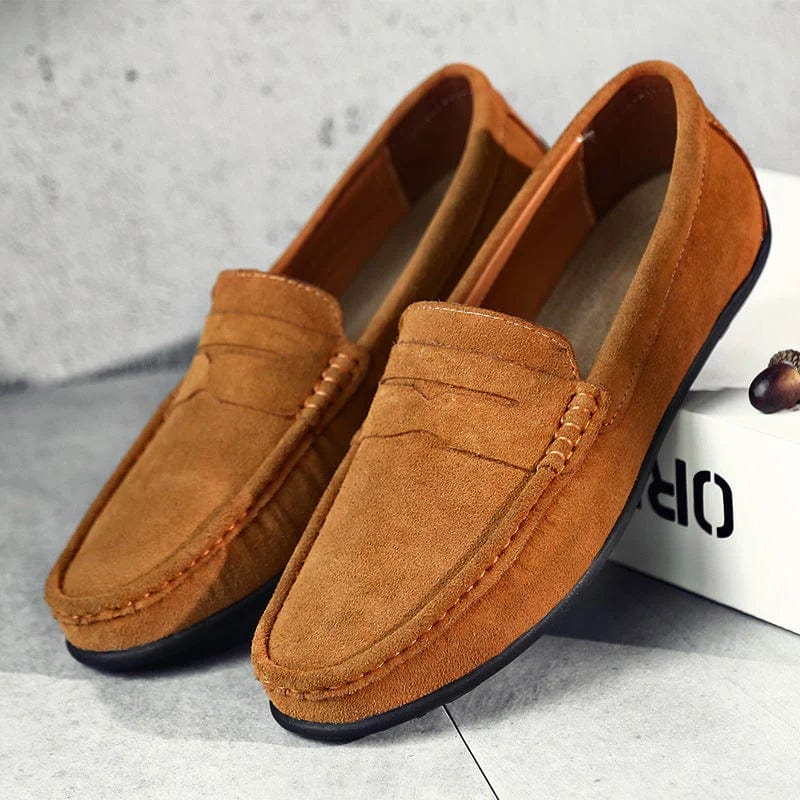 Paolo – Loafers i ruskind