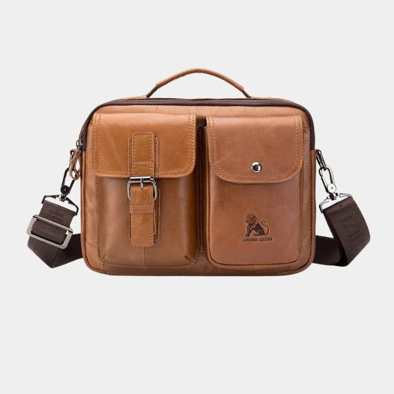 Retro Firkantet Skuldertaske