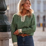 Jane | V-hals trøje