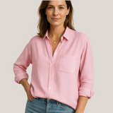 Lary - Stribet skjorte til kvinder