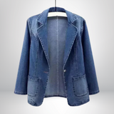 Erika | Stilfuld Denimblazer Til Kvinder