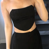 Sensuel bustier med bare skuldre