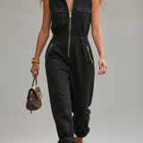 Trendy Vera-overalls: Alsidighed og elegance i sort