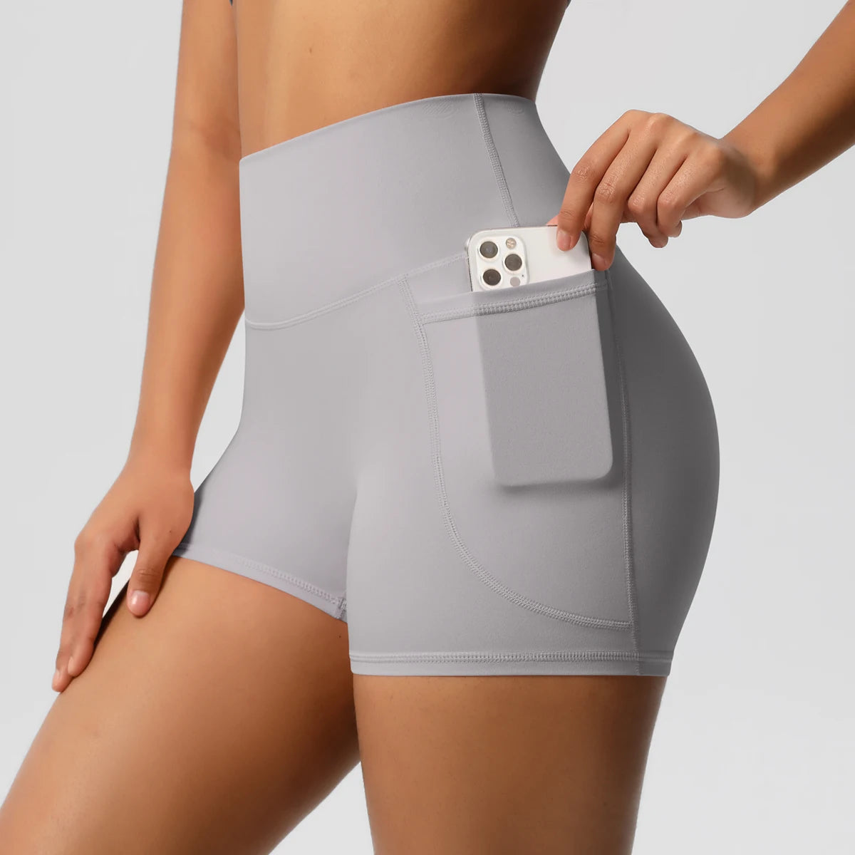 Fleksible yogashorts