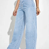 Elegance Wide Denim Bukser