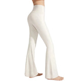 Fitnessbukser: Bell Bottoms, der fremhæver den kvindelige krop