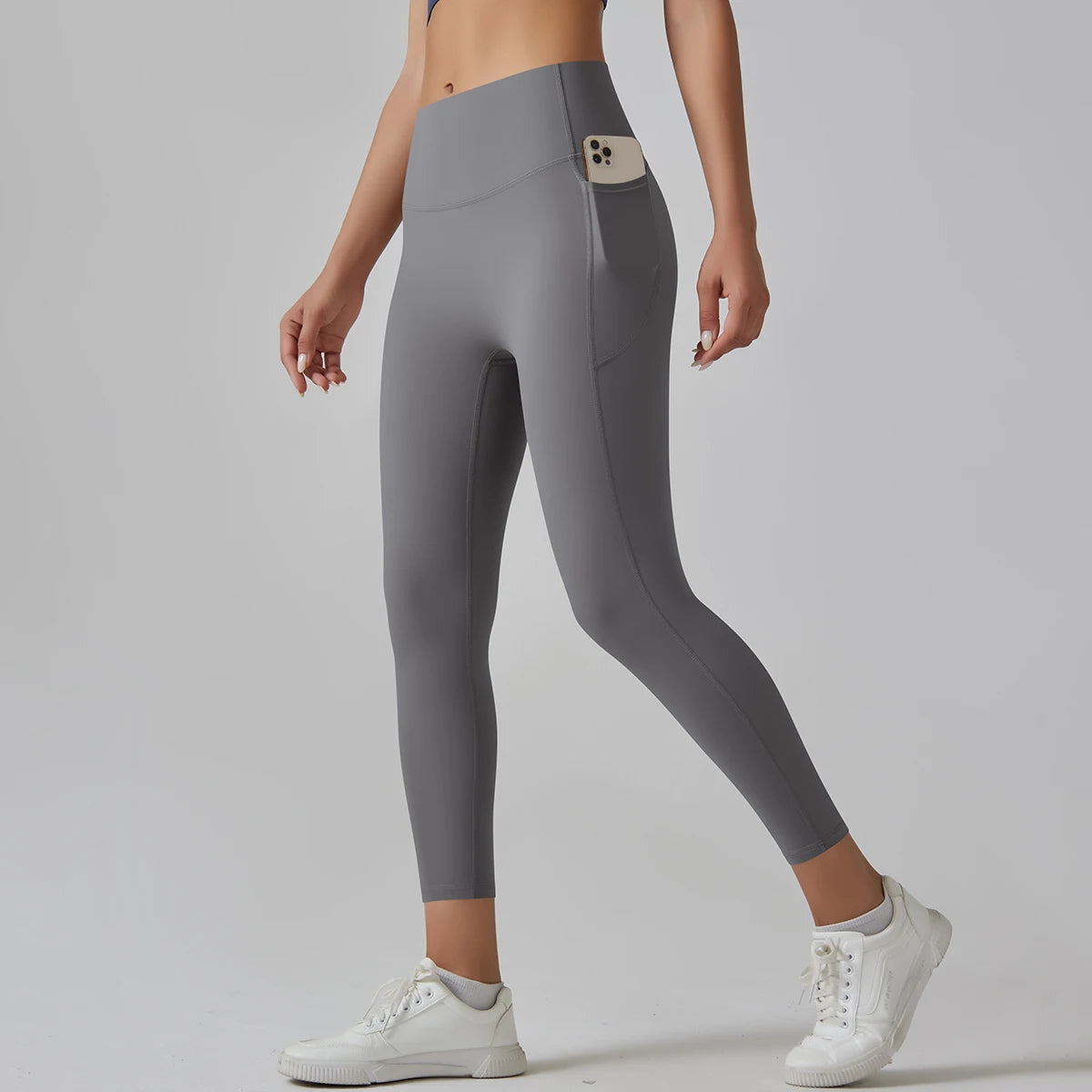 Leggings til kvinder med lomme: Komfort og stil i fitnesscentret