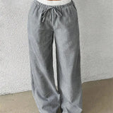 Stribede streetwear-bukser