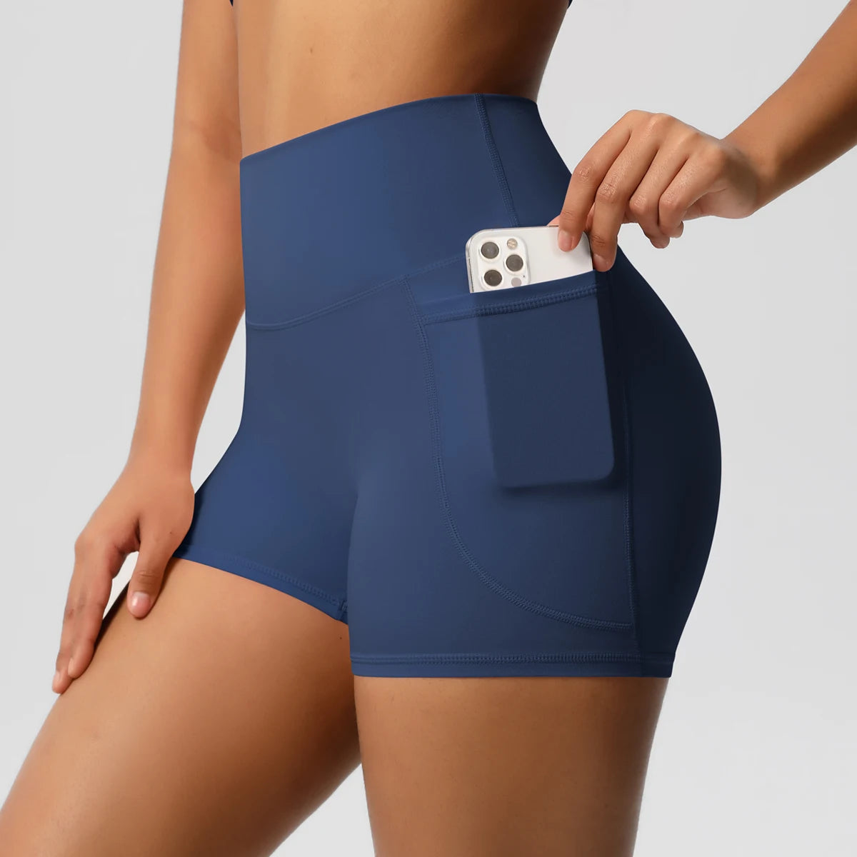 Fleksible yogashorts