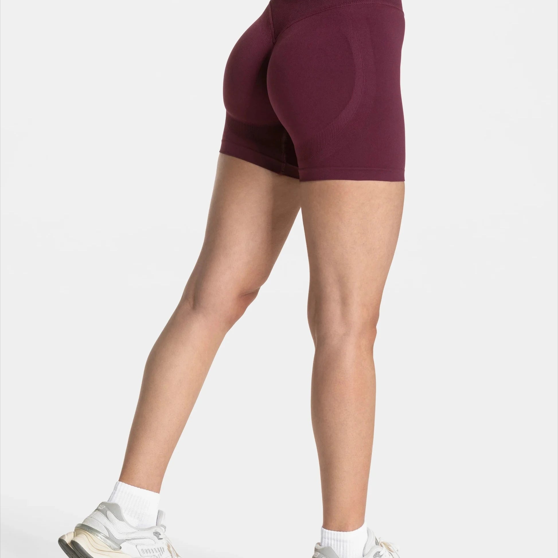 PowerShape: Yoga-shorts med høj talje og sømløst design