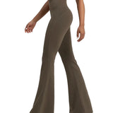 Fitnessbukser: Bell Bottoms, der fremhæver den kvindelige krop