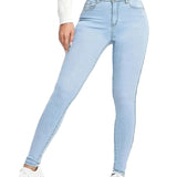 Skinny bukser til kvinder: Stil og komfort i denim